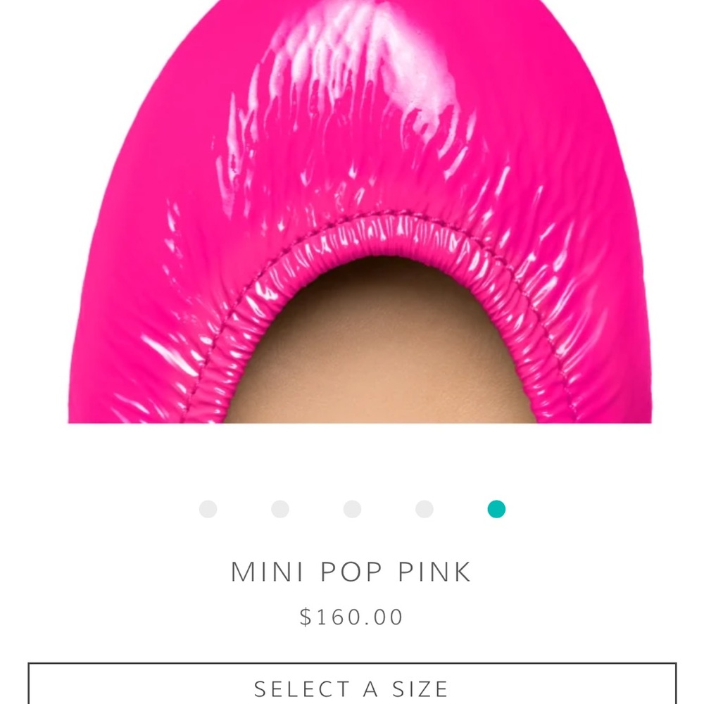 Tieks Mini Pop Pink Kids Shoes - Picture 2 of 11